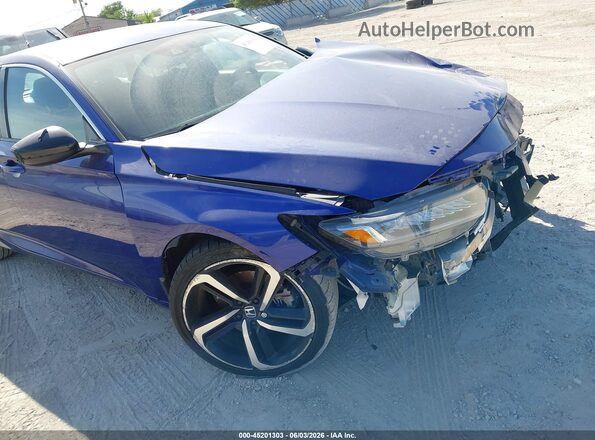1HGCV1F34MA109357 2021 HONDA ACCORD Blue 