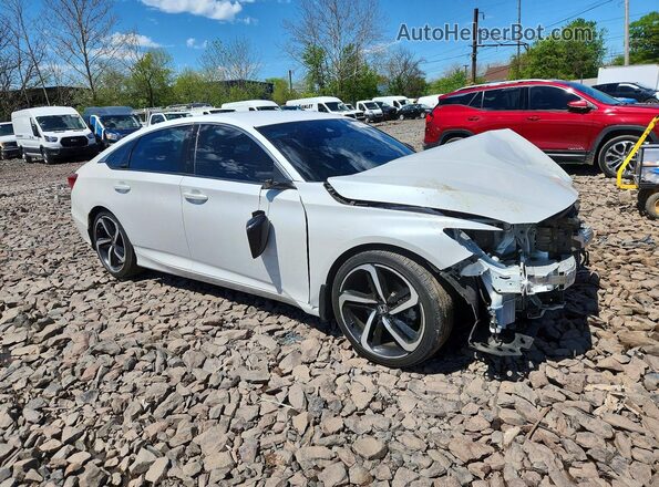 1HGCV1F34NA024195 2022 HONDA ACCORD Белый 