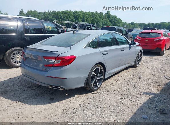 1HGCV1F34NA025508 2022 HONDA ACCORD Gray Задня права чверть