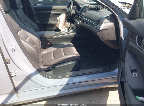 1HGCV1F34NA025508 2022 HONDA ACCORD Gray Вид салону спереду