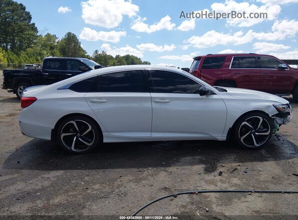 1HGCV1F34NA079441 2022 HONDA ACCORD White Панорамний вид салону 360°