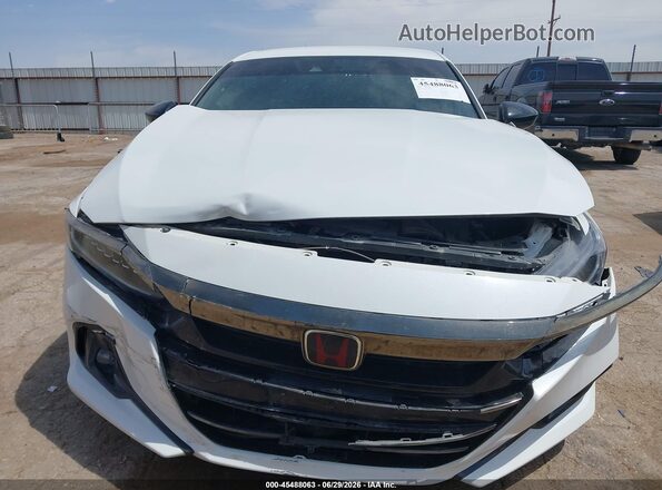 1HGCV1F34NA086325 2022 HONDA ACCORD White Vista frontal