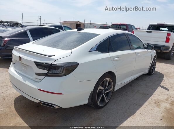 1HGCV1F34NA086325 2022 HONDA ACCORD White Trasero derecho