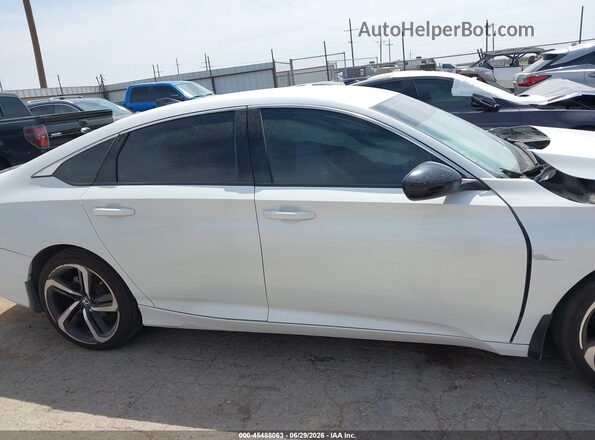 1HGCV1F34NA086325 2022 HONDA ACCORD White Vista interior trasera