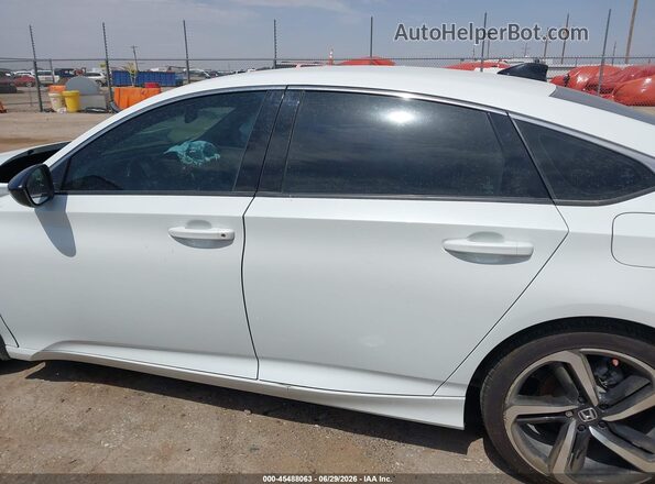 1HGCV1F34NA086325 2022 HONDA ACCORD White Vista interior de 360 grados