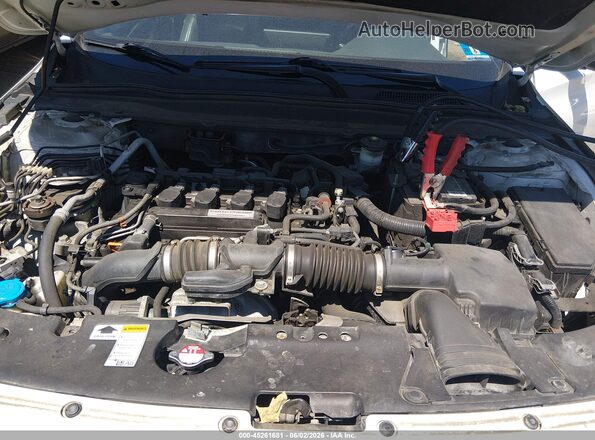 1HGCV1F35JA077188 2018 HONDA ACCORD Белый Вид сзади