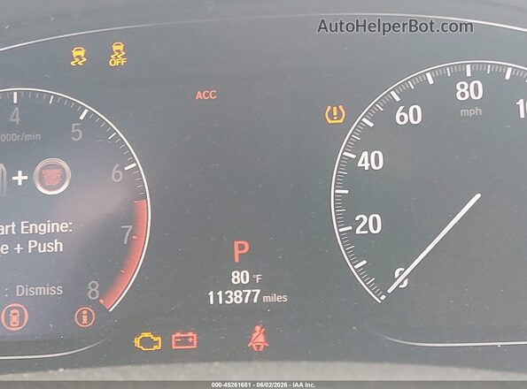 1HGCV1F35JA077188 2018 HONDA ACCORD Белый 
