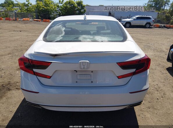1HGCV1F35JA077188 2018 HONDA ACCORD Белый 