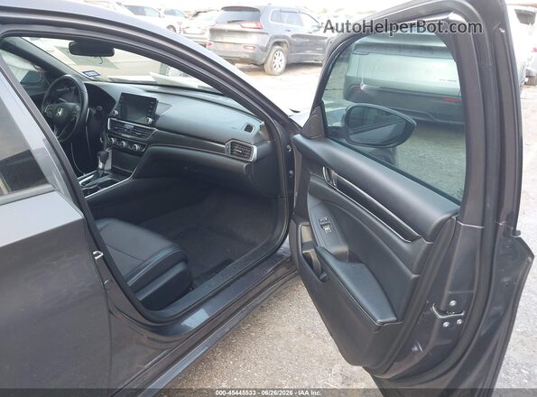 1HGCV1F35JA161835 2018 HONDA ACCORD Gray Vista interior delantera