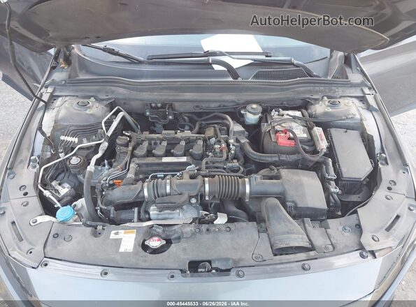 1HGCV1F35JA161835 2018 HONDA ACCORD Gray Vista trasera