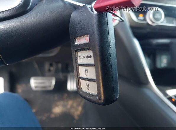 1HGCV1F35JA250921 2018 HONDA ACCORD Серебряный Вид панели приборов