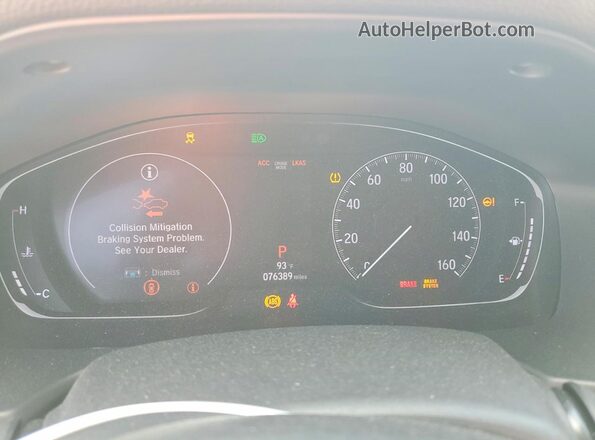 1HGCV1F35KA044855 2019 HONDA ACCORD White 