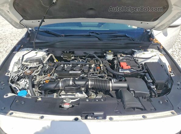 1HGCV1F35KA044855 2019 HONDA ACCORD White 