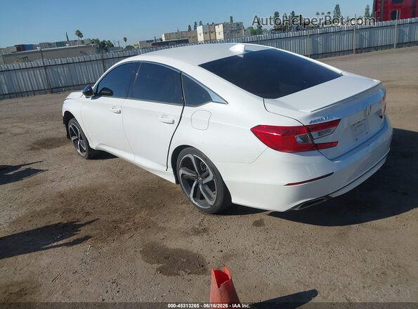 1HGCV1F35LA006219 2020 HONDA ACCORD White უკანა მარცხენა