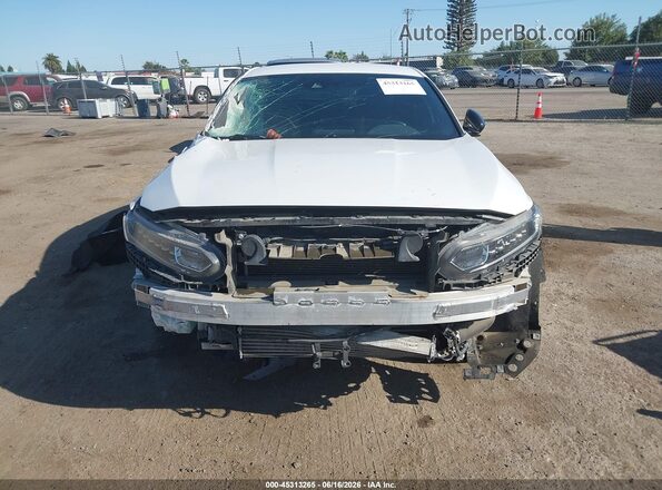 1HGCV1F35LA006219 2020 HONDA ACCORD White უკანა სალონის ხედი