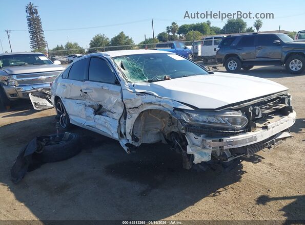 1HGCV1F35LA006219 2020 HONDA ACCORD White 