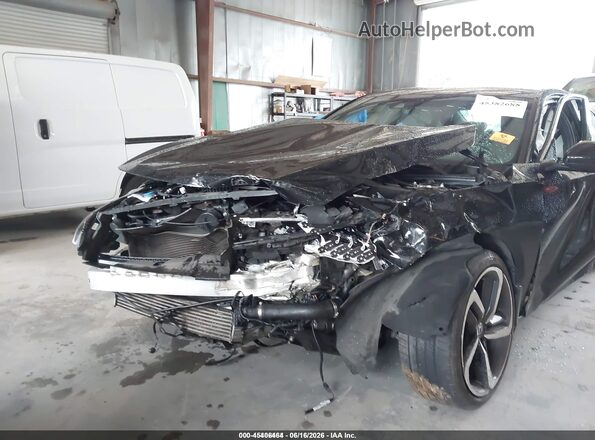 1HGCV1F35LA010707 2020 HONDA ACCORD Black უკანა ხედი