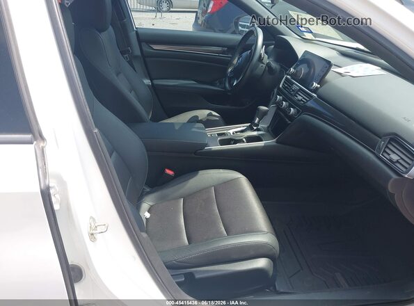 1HGCV1F35LA023098 2020 HONDA ACCORD White Вид салону спереду