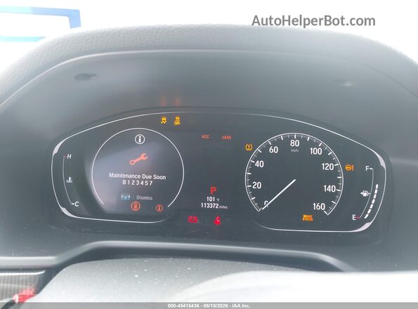 1HGCV1F35LA023098 2020 HONDA ACCORD White Вид задніх сидінь