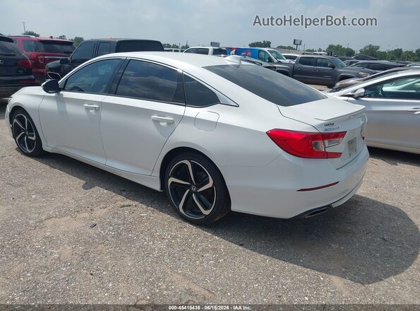 1HGCV1F35LA023098 2020 HONDA ACCORD White Задня ліва чверть