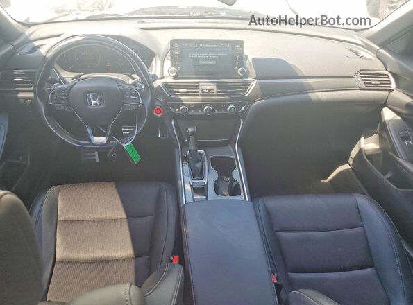 1HGCV1F35LA050690 2020 HONDA ACCORD White Widok deski rozdzielczej