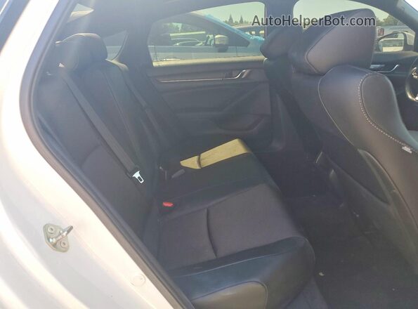 1HGCV1F35LA050690 2020 HONDA ACCORD White Widok tylnych siedzeń