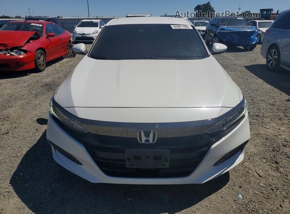 1HGCV1F35LA050690 2020 HONDA ACCORD White Widok z przodu