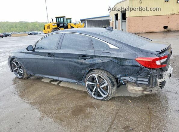1HGCV1F35LA058093 2020 HONDA ACCORD Black 