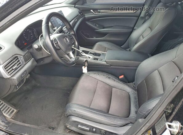 1HGCV1F35LA058093 2020 HONDA ACCORD Black 