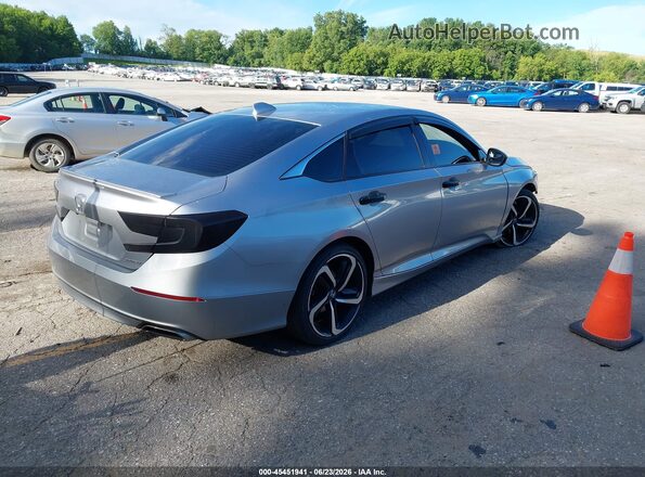 1HGCV1F35LA082491 2020 HONDA ACCORD Silver Հետևի աջ
