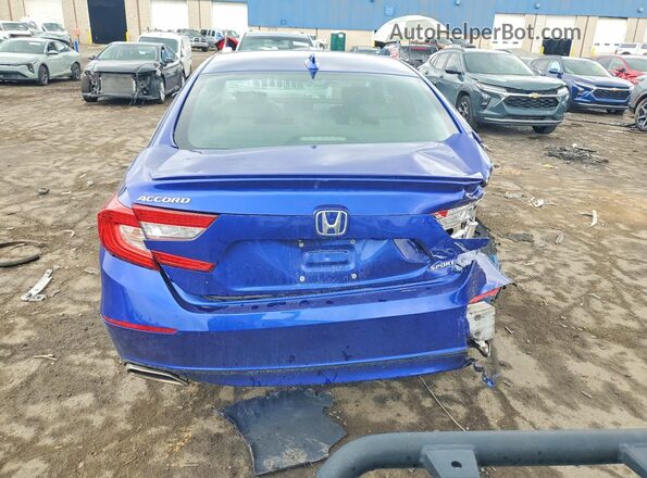 1HGCV1F35LA145413 2020 HONDA ACCORD Синий 