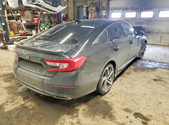 1HGCV1F35LA803425 2020 HONDA ACCORD Черный 