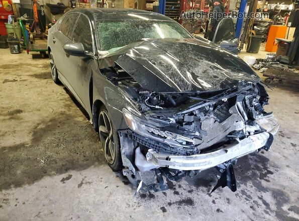 1HGCV1F35LA803425 2020 HONDA ACCORD Черный 