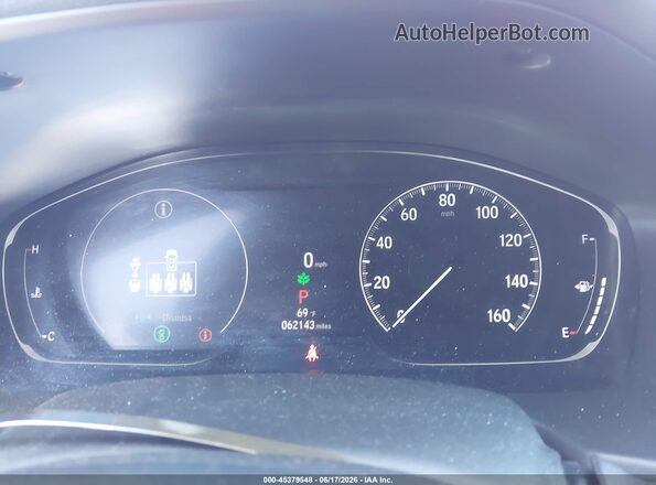 1HGCV1F35MA043837 2021 HONDA ACCORD Red Հետևի նստատեղերի տեսք