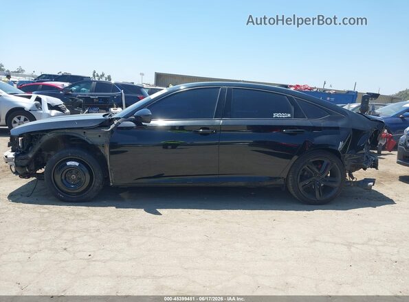 1HGCV1F35MA078135 2021 HONDA ACCORD Black 