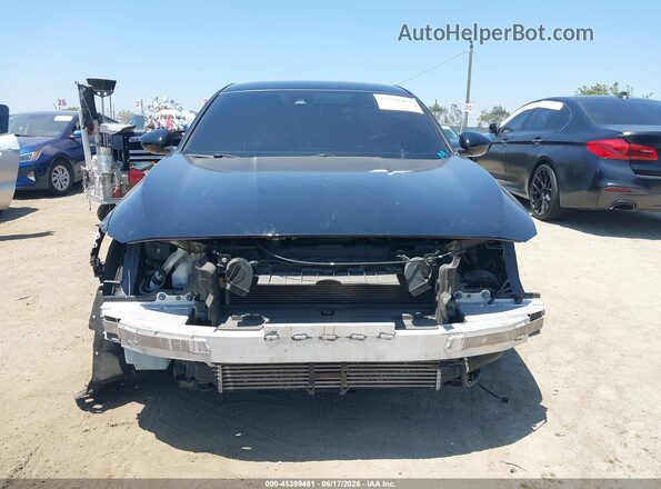 1HGCV1F35MA078135 2021 HONDA ACCORD Black Սալոնի հետևի տեսք