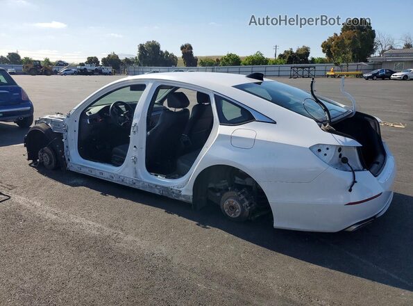 1HGCV1F35MA078474 2021 HONDA ACCORD White Trasero izquierdo