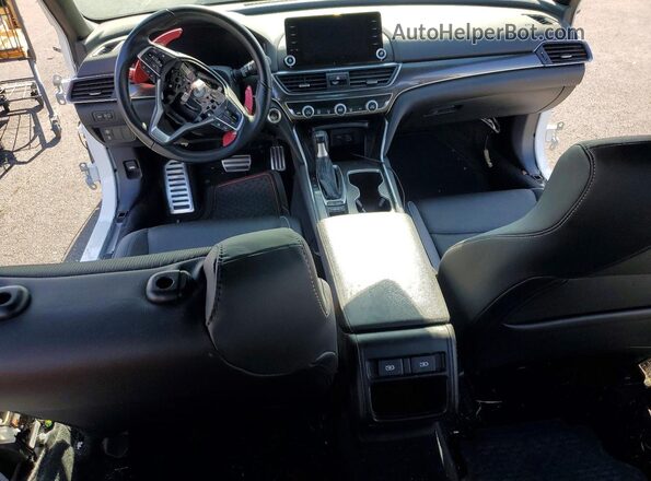 1HGCV1F35MA078474 2021 HONDA ACCORD White Vista del salpicadero
