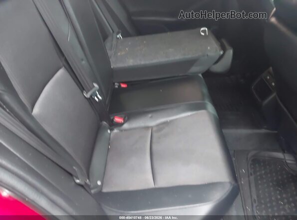 1HGCV1F35MA082041 2021 HONDA ACCORD Red Widok naklejki z numerem VIN
