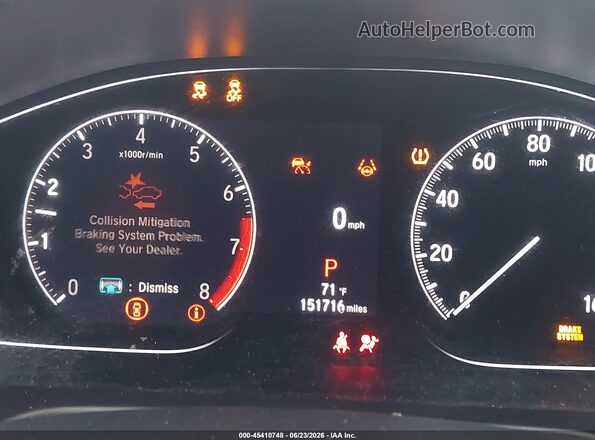1HGCV1F35MA082041 2021 HONDA ACCORD Red Widok tylnych siedzeń
