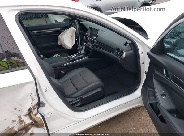 1HGCV1F35NA025758 2022 HONDA ACCORD White წინა სალონის ხედი