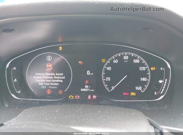 1HGCV1F35NA025758 2022 HONDA ACCORD White უკანა სავარძლების ხედი