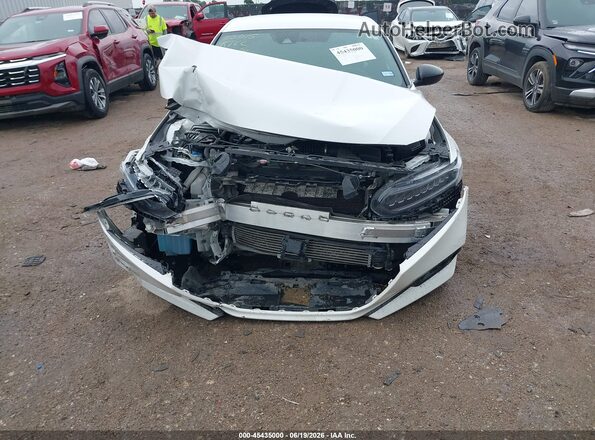 1HGCV1F35NA025758 2022 HONDA ACCORD White წინა ხედი