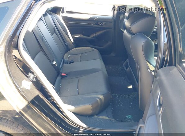 1HGCV1F35NA064155 2022 HONDA ACCORD Black Вид наклейки з VIN-кодом