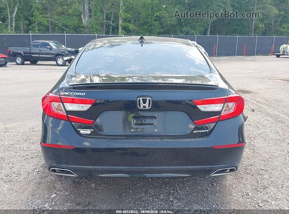 1HGCV1F35NA077410 2022 HONDA ACCORD Черный 