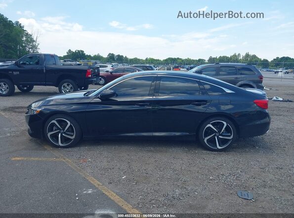 1HGCV1F35NA077410 2022 HONDA ACCORD Черный Панорамный вид салона 360°