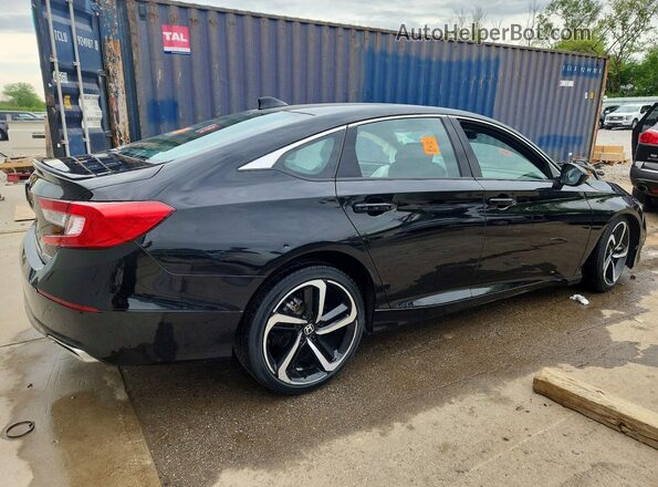 1HGCV1F35NA101866 2022 HONDA ACCORD Black 