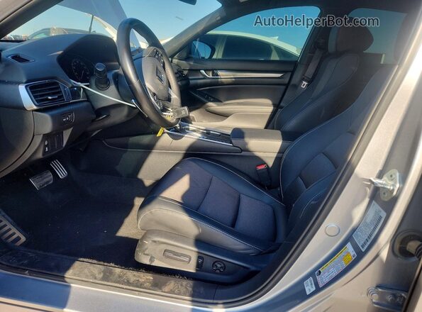 1HGCV1F35NA111474 2022 HONDA ACCORD Silver წინა სალონის ხედი
