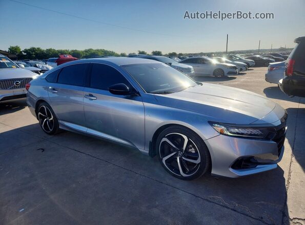1HGCV1F35NA111474 2022 HONDA ACCORD Silver წინა მარჯვენა
