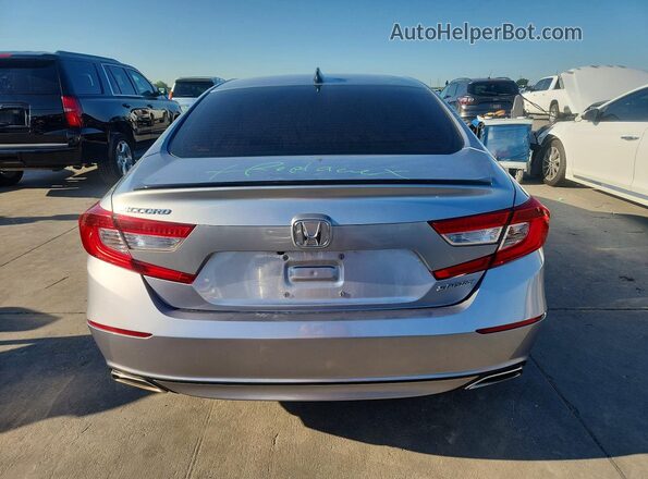 1HGCV1F35NA111474 2022 HONDA ACCORD Silver უკანა ხედი